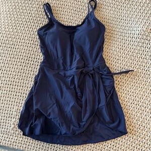 Shekini Navy Blue Swim Dress